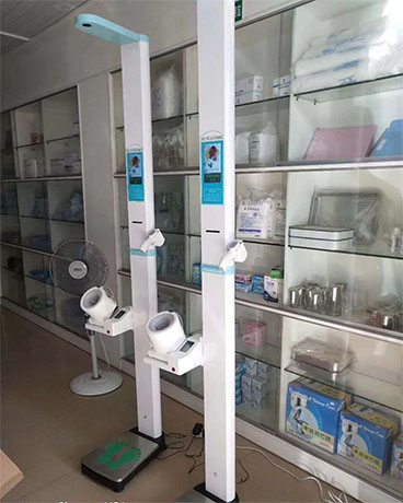 SH-600GX型智能互聯便攜式超聲波身高體重血壓心率測量儀