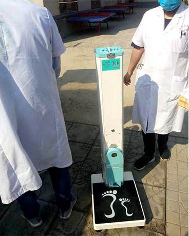 自助醫用全自動身高體重測量體檢機