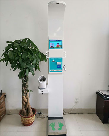 帶體溫血氧一體測量醫用身高體重測量儀